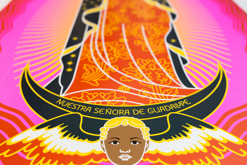 tuttiSanti - poster - Nuestra Señora de Guadalupe - bottom - shop design contemporary art prints